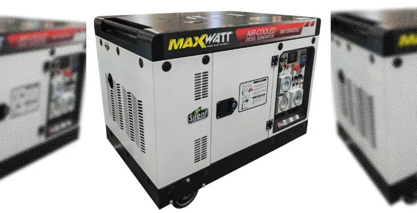 MaxWatt 10kVA Diesel Generator with Electric Start-4