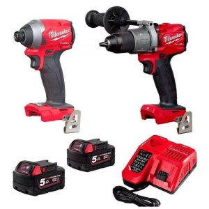 Milwaukee 18V 5.0Ah FUEL Cordless Combo Kit