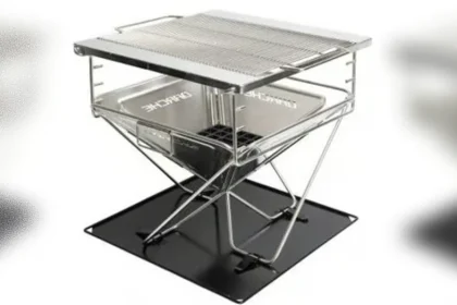 Camping Fire Pits both Portable and Folding for Convenience