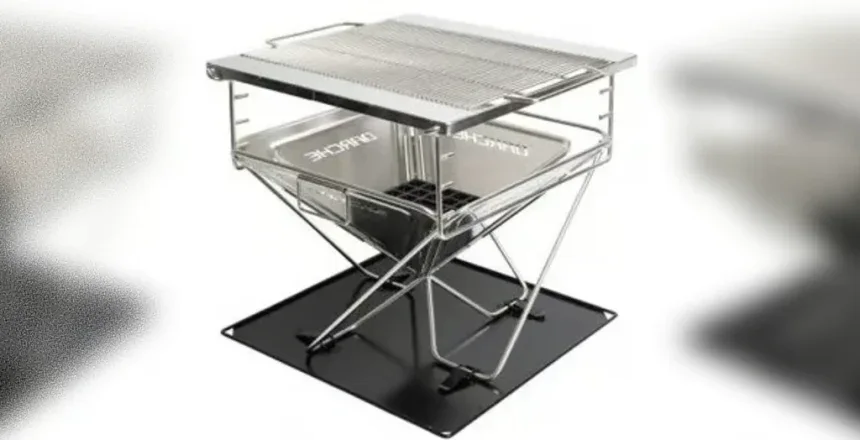 Camping Fire Pits both Portable and Folding for Convenience