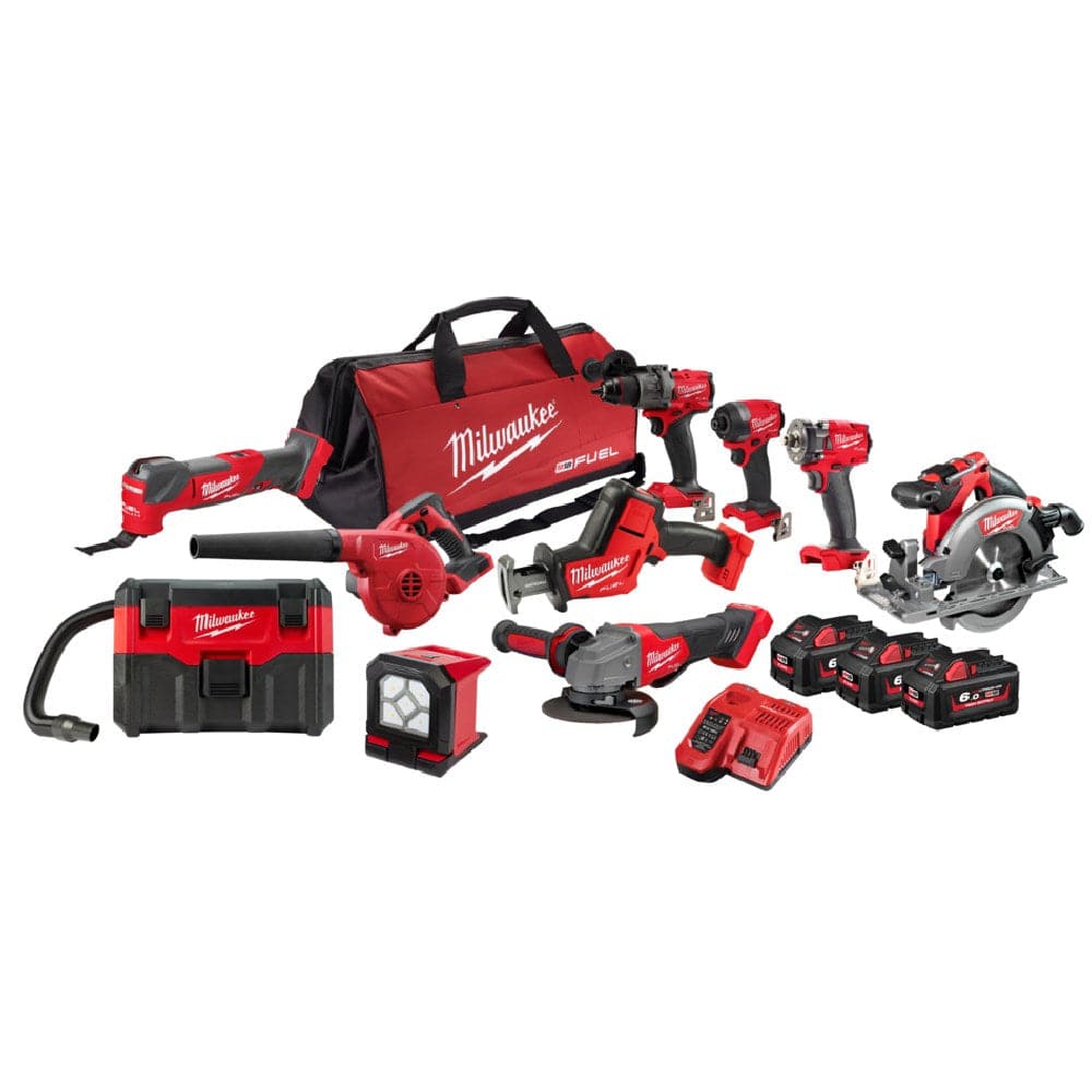 Milwaukee 10 Piece 18V