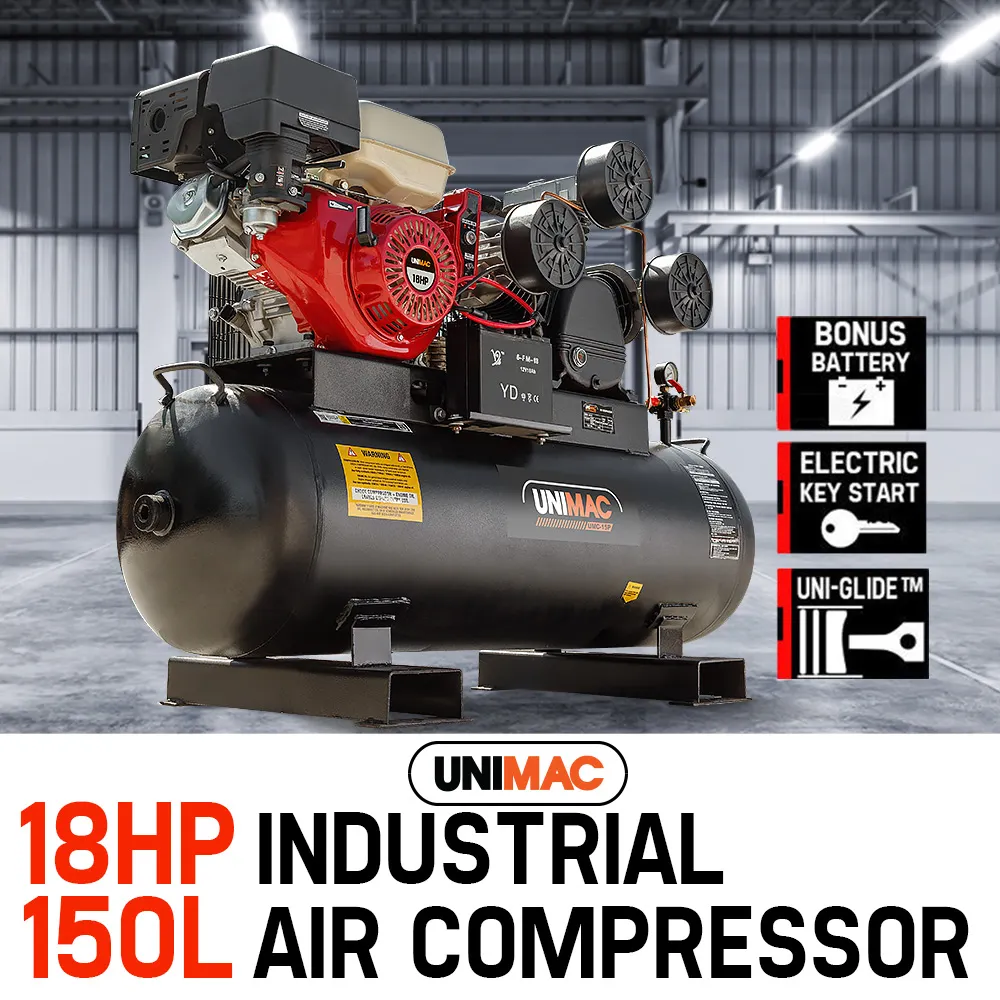 Petrol Powered Air Compressor 1