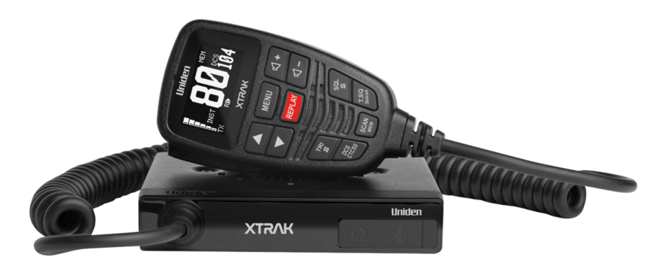 Uniden XTRAK 80 – 12/24v UHF Radio – Stay Connected