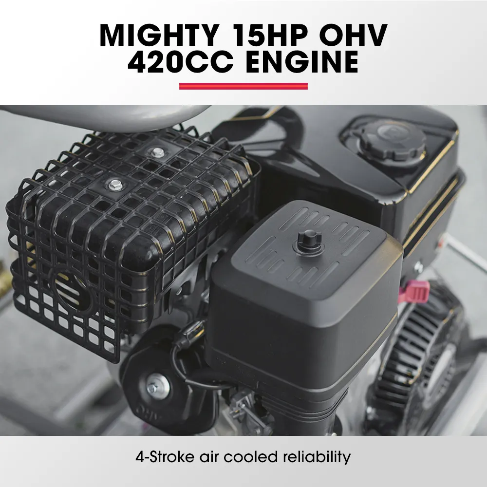 15 hp OHV 420cc engine