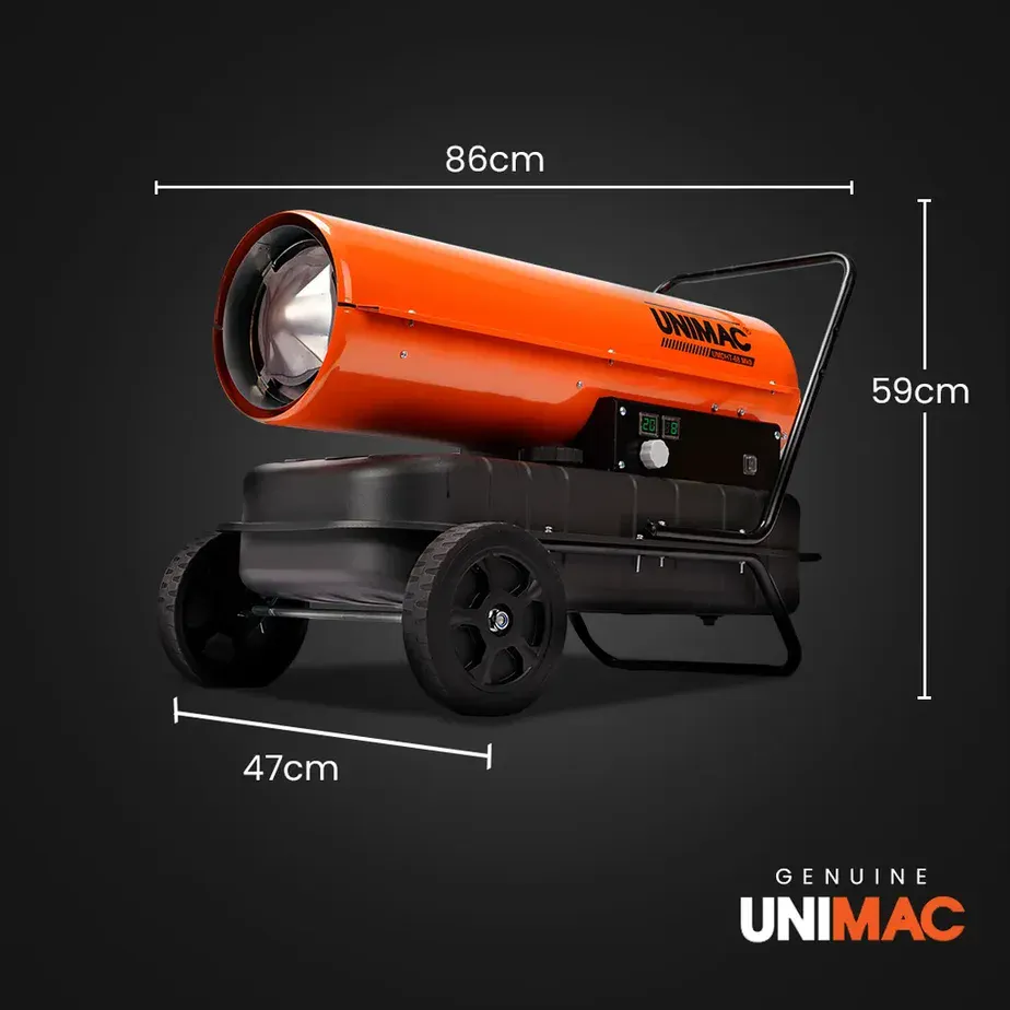 Benefits of UNIMAC 30kW Diesel Heater in Australian workshops – UNIMAC 30kW Diesel Heater